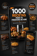 Ebook: +1000 recetas para tu freidora de aire